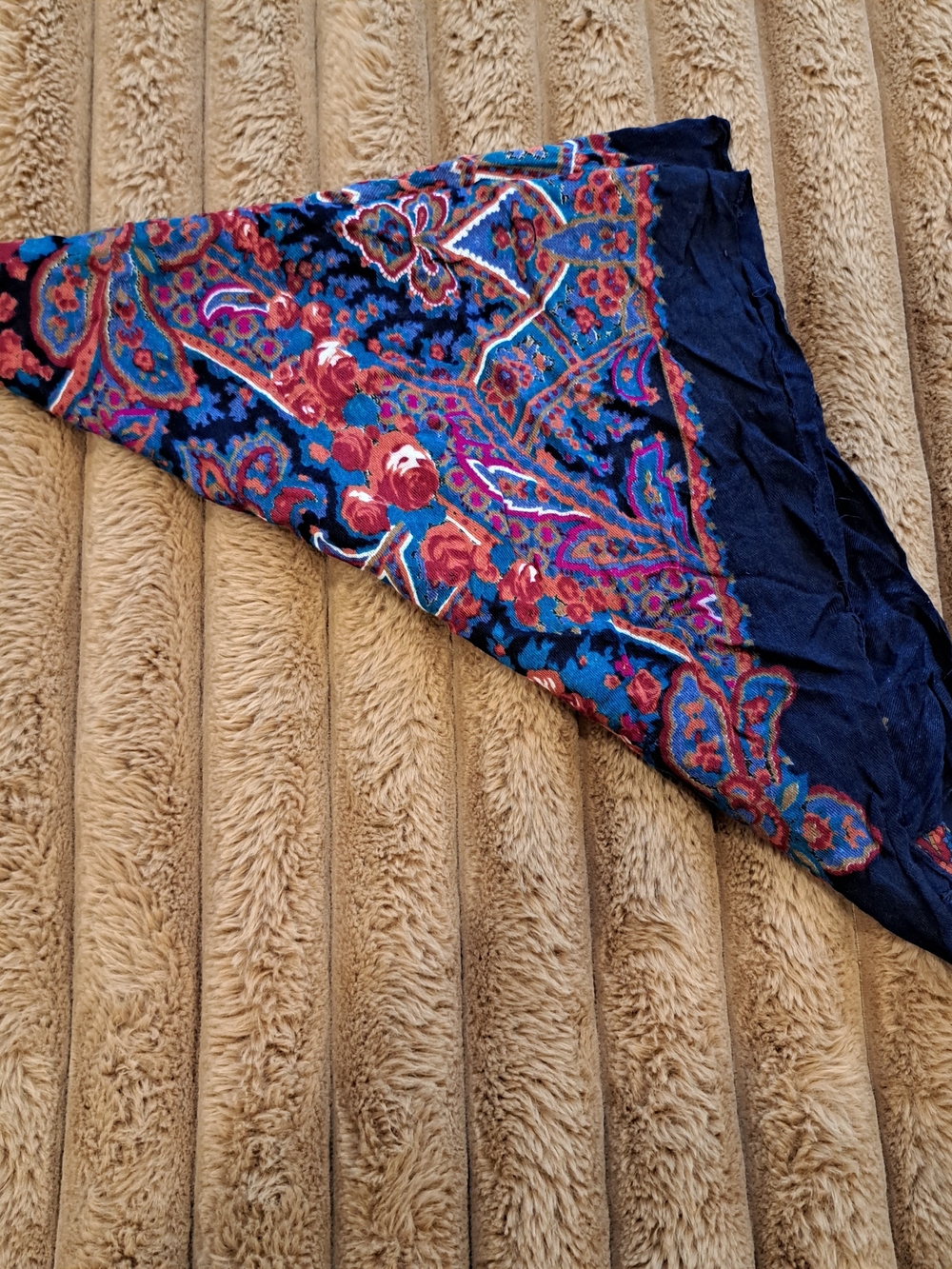 Symphony Scarf Vintage Colorful Design Made In Italy